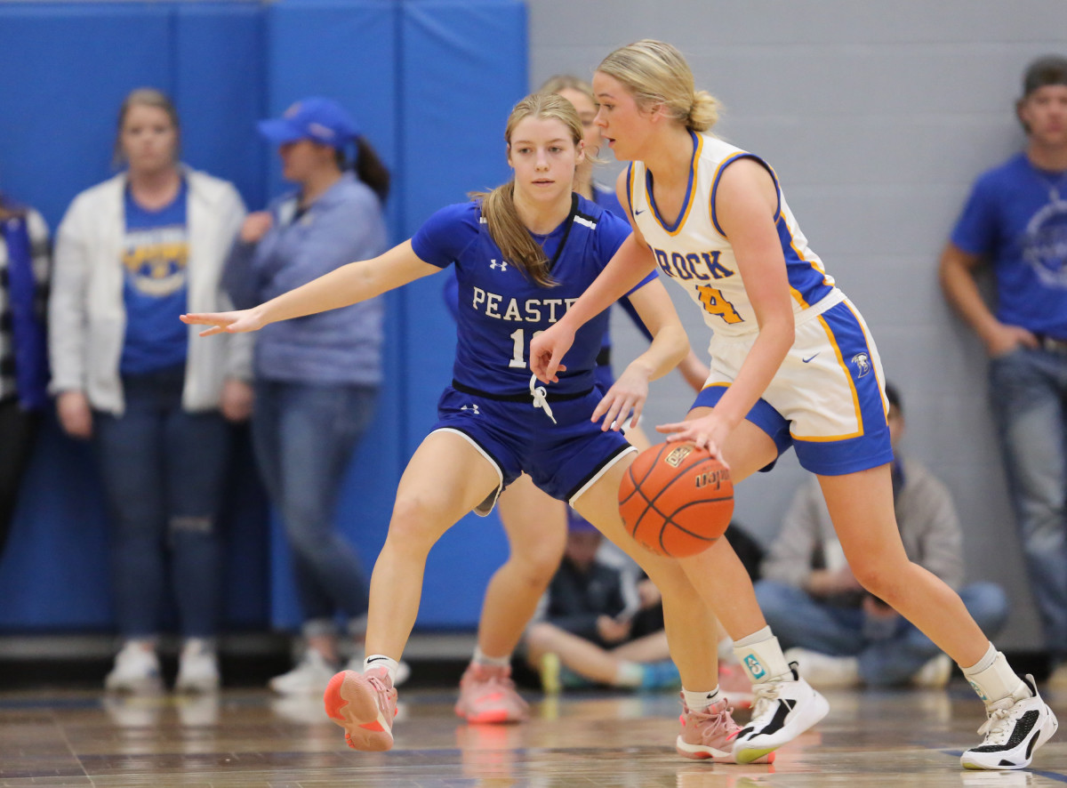 Brock Peaster Texas girls basketball 020423 Brian McLean 23